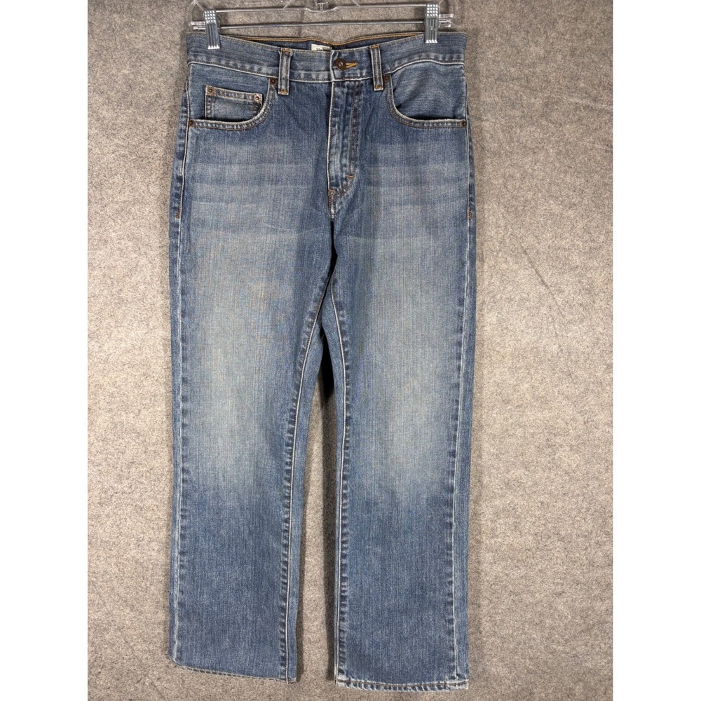 J.Crew Womens Bootcut Jeans Size 30W 30L Medium Wash 100% Cotton Denim 86572
